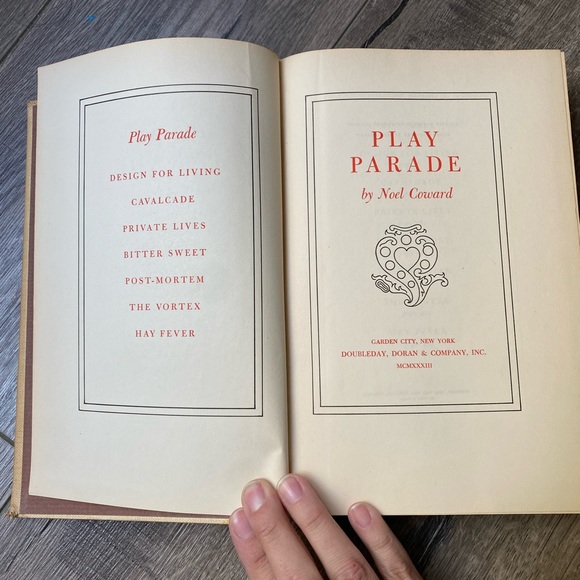 Play Parade By Noel Coward First Edition 1933 - Picture 4 of 5